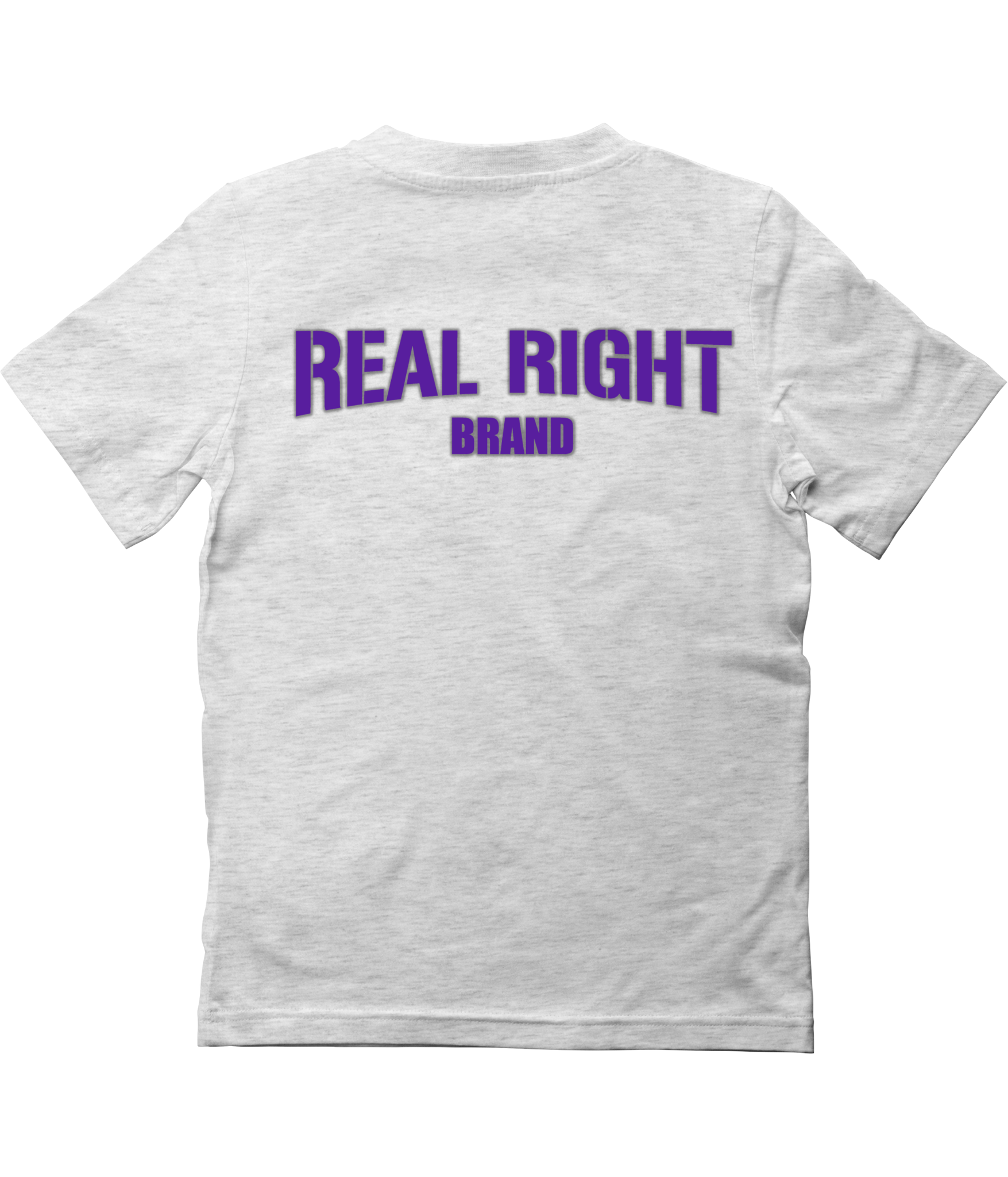 White & Purple Signature Tee