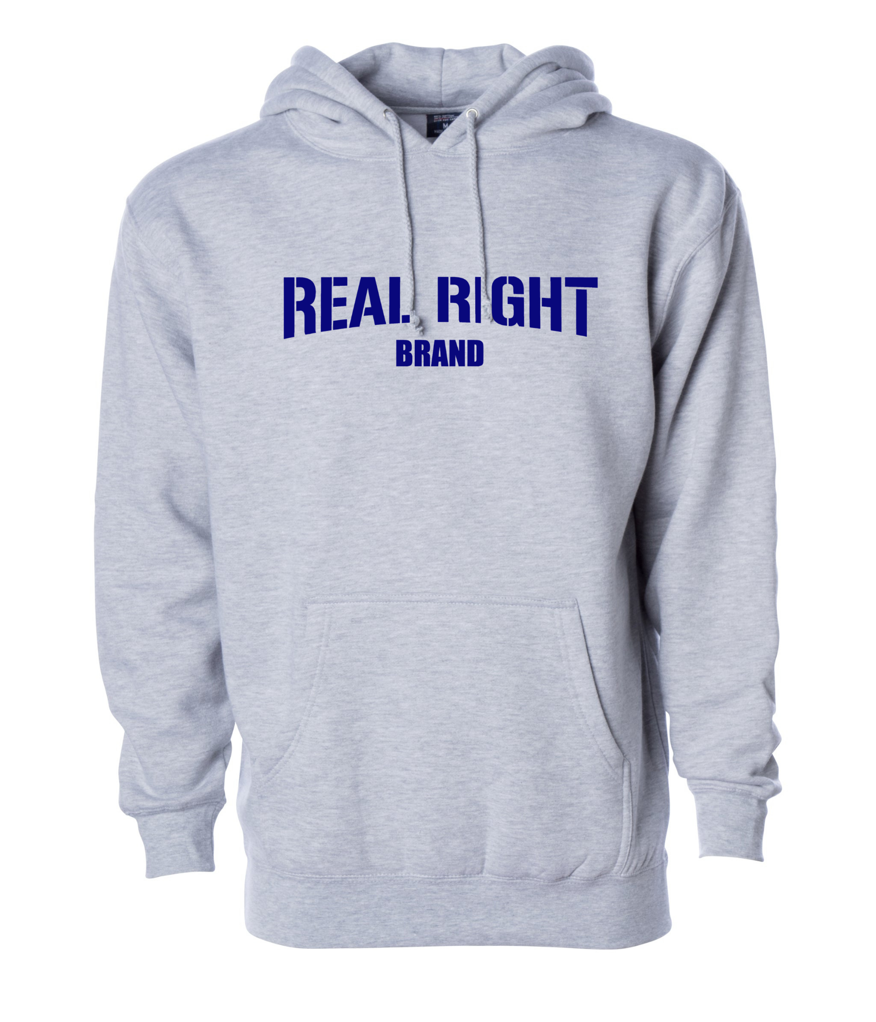 Grey & Blue Signature Hoody