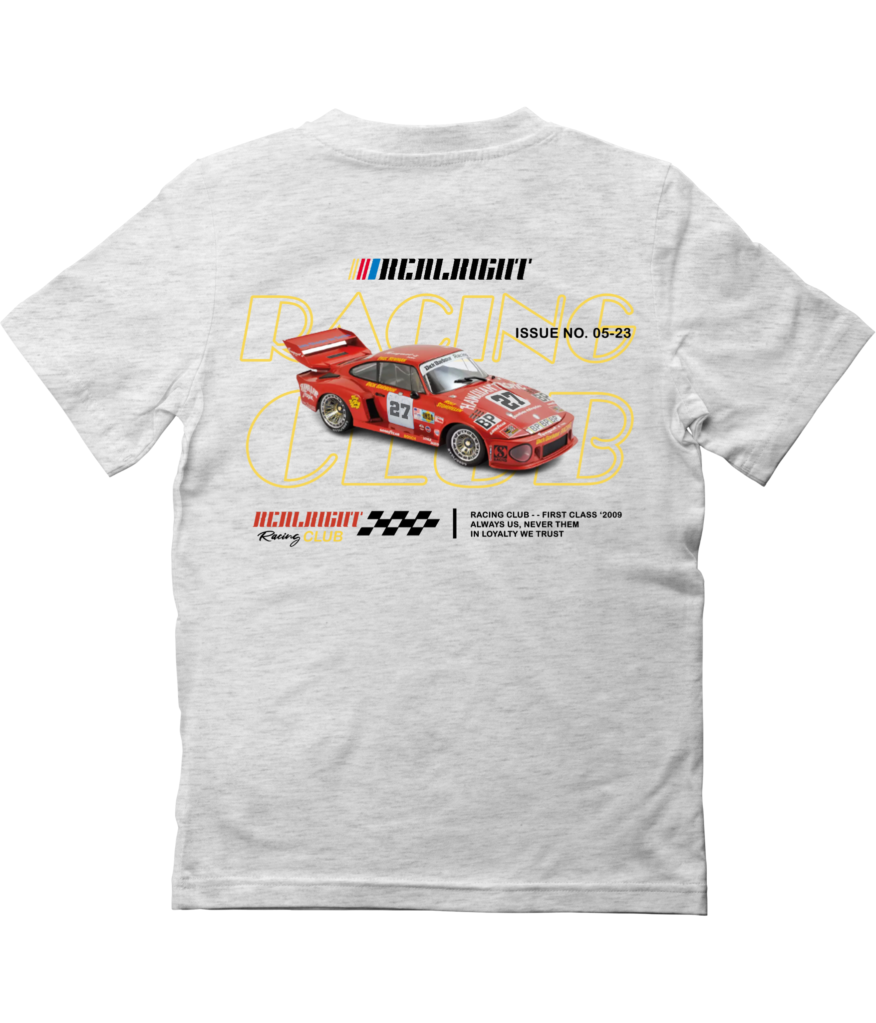 Red Racing Club Real Right Designer Tee