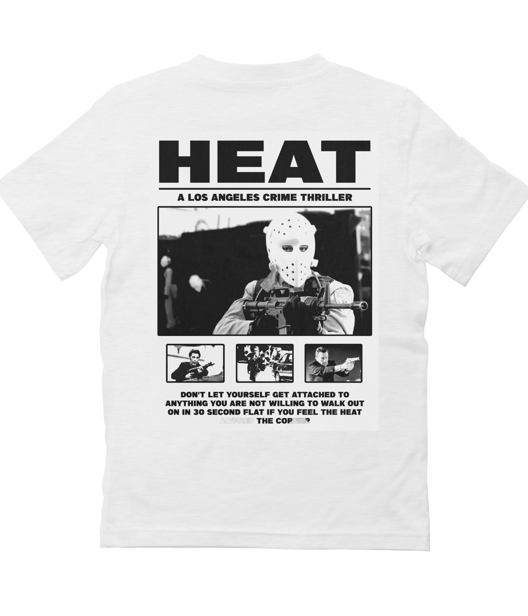 Heat Edition Black Real Right Designer Tee