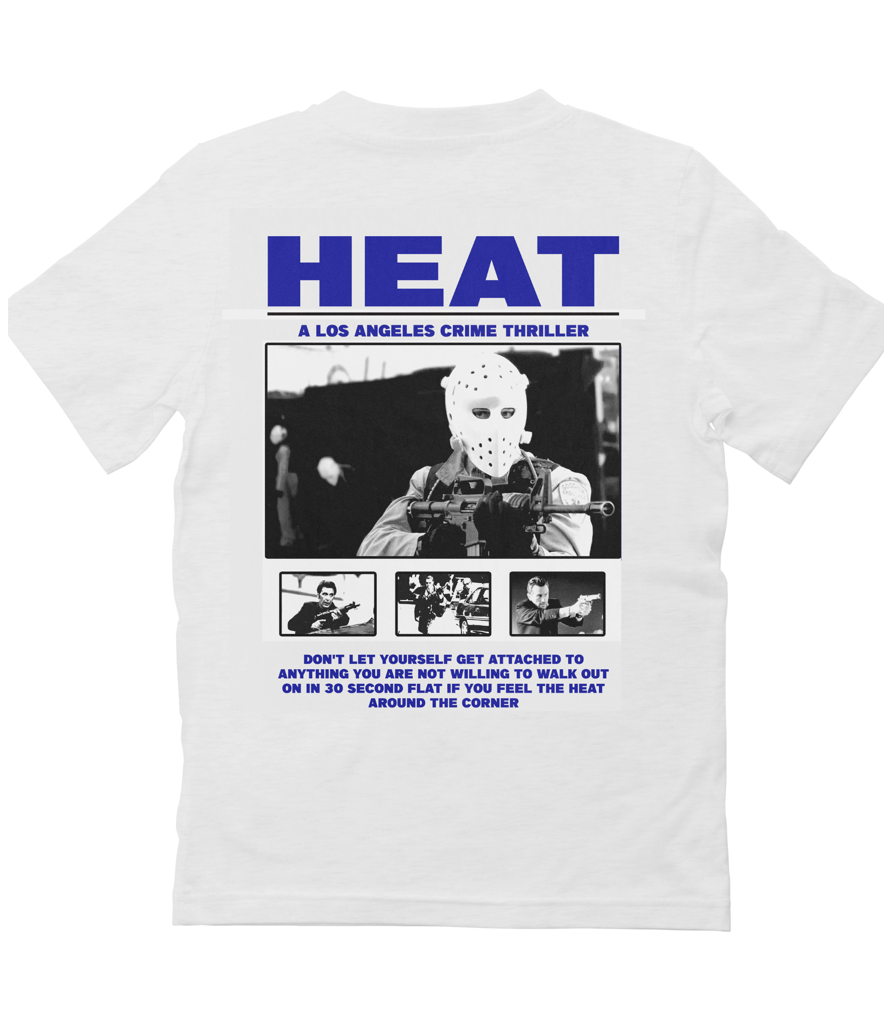 Heat Edition Blue Real Right Designer Tee